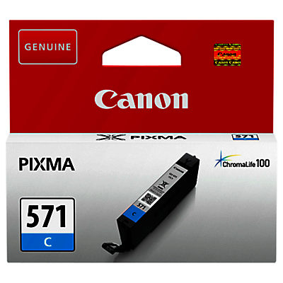 Canon CLI-571 Ink Cartridge Cyan Canon CLI-571 Ink Cartridge Cyan